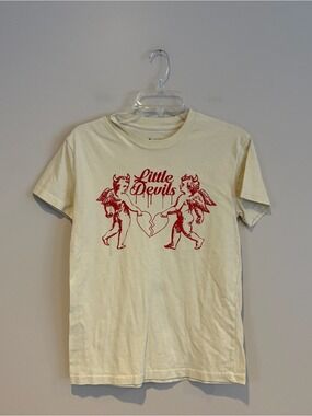 Isaac Morris Little Devils Graphic Tee Size S